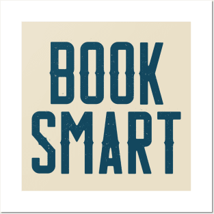 Book smart typography Posters and Art